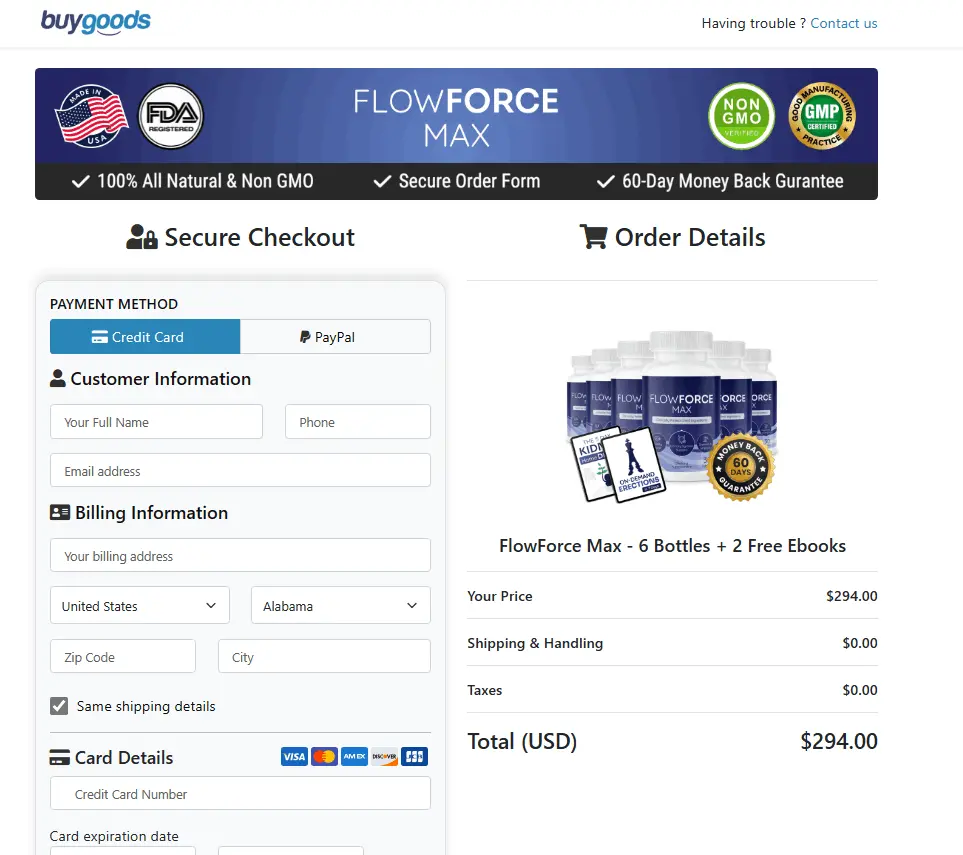 flowforce order